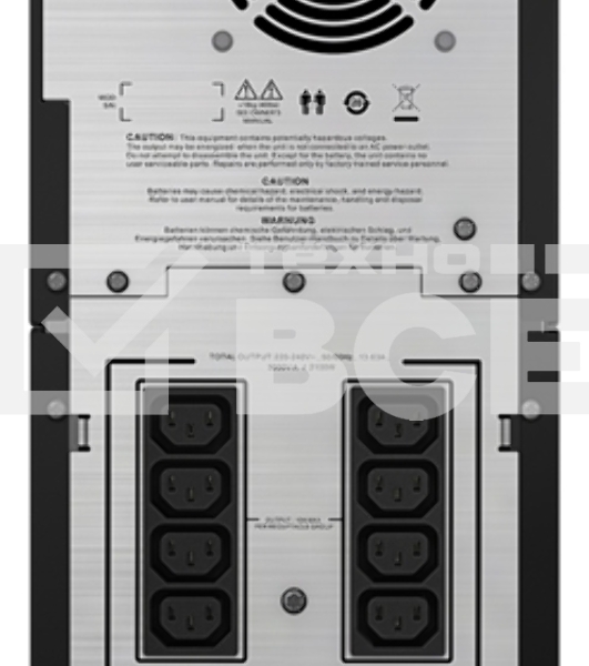 Источник бесперебойного питания APC Smart-UPS C SMC3000I 2100Вт 3000ВА черный