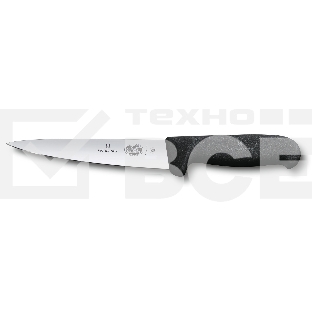 Нож кухонный Victorinox Fibrox (5.5603.16) стальной обвалочный лезв.160мм прямая заточка черный