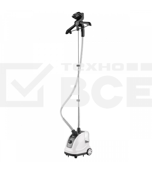 Отпариватель Scarlett SC-GS130S08 (белый с черным)Тип: Вертикальный; Мощность, Вт: 1950; Регулируемый пар до г/мин: 32