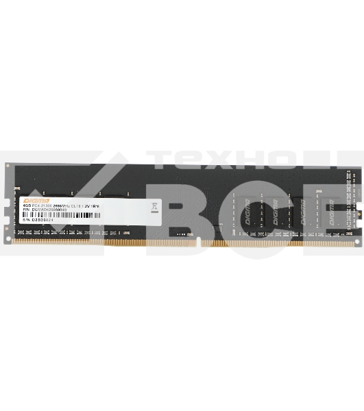 Оперативная память Digma, DDR4, 4GB (1x4GB), 2666MHz, CL19