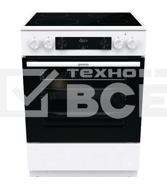 Электрическая плита Gorenje GEC6C40WD белый