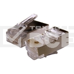 Коннектор RJ45 STP 8P8C, универсальный, cat.6, 100 шт., фото2
