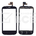 Сенсорное стекло (тачскрин) для Lenovo A780 черное, фото2