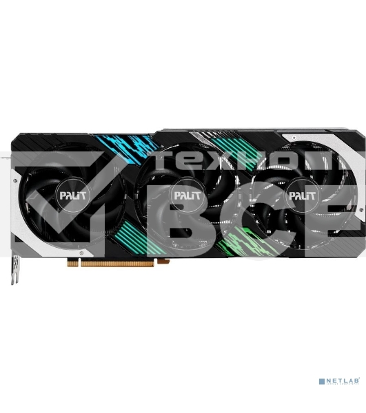 Видеокарта Palit PA-RTX4080 GAMINGPRO 16GB GDDR6X 2205/22400 HDMIx1 DPx3 HDCP