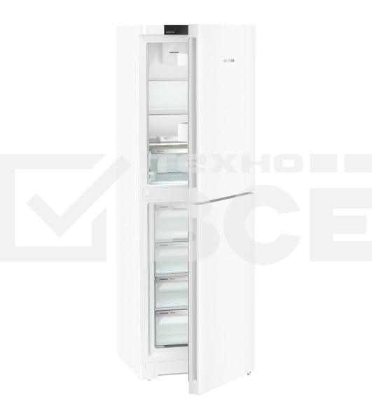 Холодильник Liebherr CND 5204-22 001 белый двухкамерный 185/123л морозилка снизу