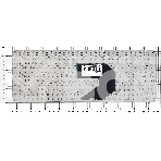 Клавиатура для ноутбука HP Pavilion G4-2000 белый без рамки, фото2
