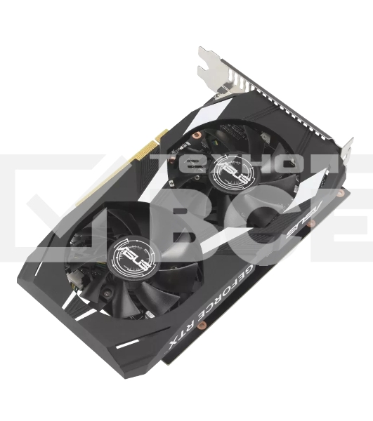 Видеокарта Asus DUAL-RTX3050-O6G NVIDIA GeForce RTX 3050 6Gb 96bit GDDR6 PCI-E 4.0 1507/14000 DVIx1 HDMIx1 DPx1 HDCP Ret
