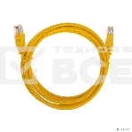 Патч-корд U/UTP, CAT 5e, RJ45-RJ45, 26AWG, ZH нг(А)-HF, желтый, 2м  REXANT, фото2