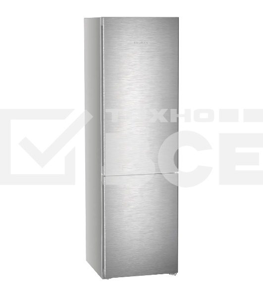 Холодильники Liebherr Pure CNsdc 5703-22 001 серебристый SmartSteel двухкамерный 266/94л морозилка снизу