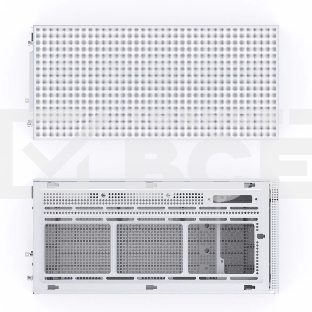 Корпус компьютерный Mini-Tower/ Case JONSBO D31 STD, Mini-Tower, TG, no fan, 1xUSB-A 3.2 + 1xUSB-C 3.2, mATX, mDTX, mITX White