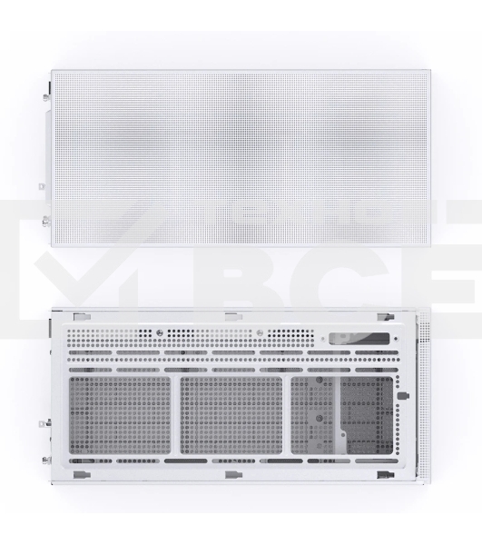 Корпус компьютерный Mini-Tower/ Case JONSBO D31 STD, Mini-Tower, TG, no fan, 1xUSB-A 3.2 + 1xUSB-C 3.2, mATX, mDTX, mITX White