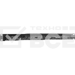 Горизонтальный кабельный органайзер со щёткой, 19