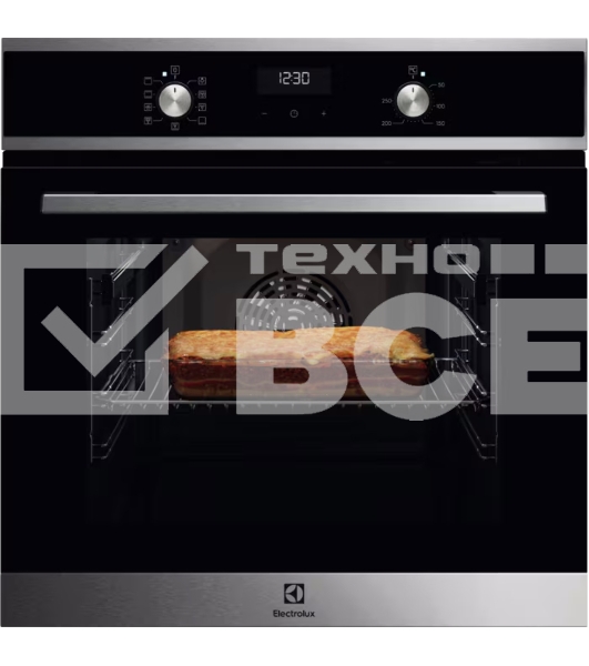 Духовой шкаф электрический Electrolux EOF5F50BX нержавеющая сталь/черный