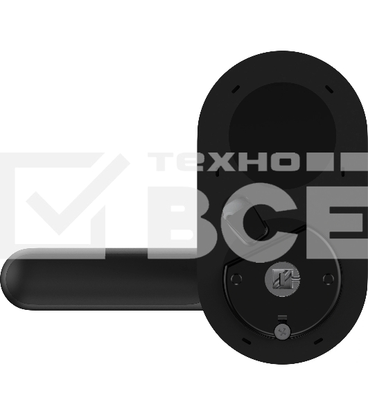 Умный замок Aqara Smart Door Lock U300 навесной разбл.отпеч.паль./код/пар/NFC/прил/мех.кл черный (DL-D02D BL)