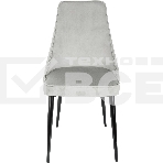 Стул для дома Бюрократ CH-K4 св. серый Holland 09 металл черный на ножках, фото8