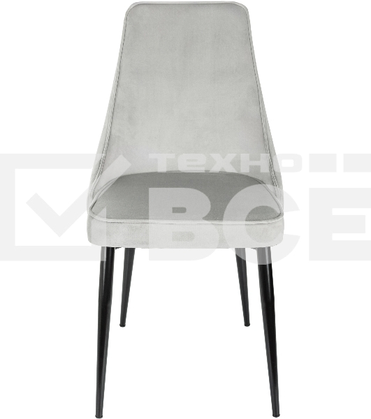 Стул для дома Бюрократ CH-K4 св. серый Holland 09 металл черный на ножках