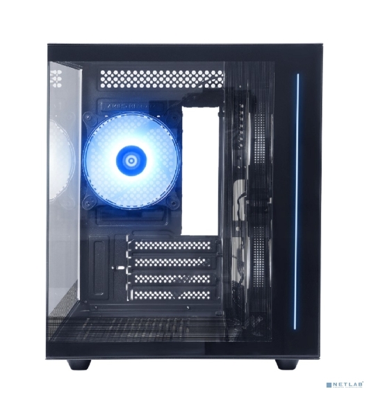 Компьютерный корпус Defender NovaCube черный,mATX,3fan,switchM/BSynс