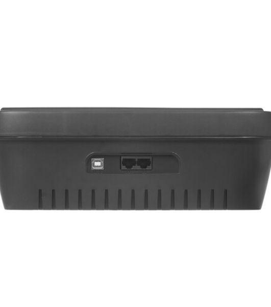 Источник бесперебойного питания Powercom Back-UPS SPIDER, Line-Interactive, LCD, AVR, 900VA/540W, Schuko, USB, black (1456263)