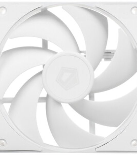 Вентилятор для корпуса ID-Cooling AF-125-W белый, 120 мм, 2000 об/мин, 29.85 дБ, 4 pin