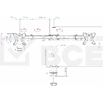 Кронштейн для мониторов Arm Media LCD-T13 черный 15