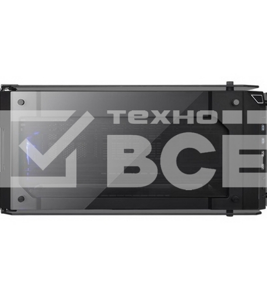 Корпус View 71 TG (840574) CA-1I7-00F1WN-00 /Black/Win/SPCC/Tempered Glass*4/Color Box/Riing 140mm Blue Fan*2