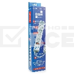 Фильтр-удлинитель Power Cube B 3,0 м 5 розеток (серый) 10А/2,2кВт, фото4