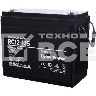 Аккумуляторная батарея SS CyberPower RC 12-135 / 12 В 135 Ач Battery CyberPower Standart series RC 12-135 / 12V 135 Ah