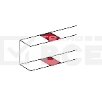 Накладка на стык профиля на защелках, для кабель-канала 105х50мм LEGRAND 010696, фото2