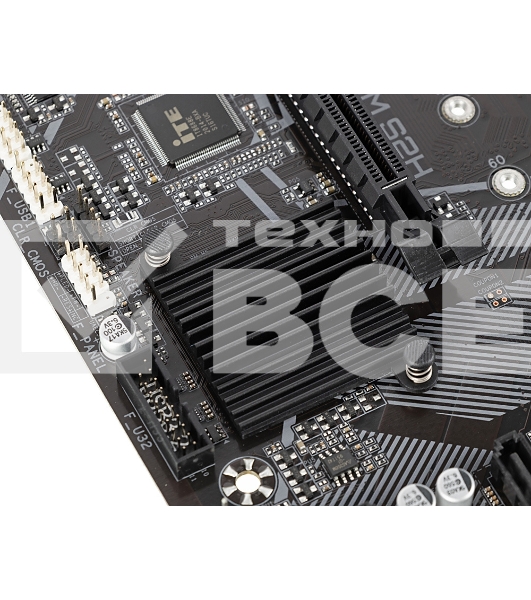 Материнская плата Gigabyte A520M S2H, AM4, AMD A520, 2xDDR4, 4xSATA, 1xM.2, 1xPCIe 3.0 x16, 2xPCIe x1, 1xHDMI, 1xDVI-D, 1xVGA, 1x 1Gb LAN, 4xUSB-A 3.2 Gen 1, 2xUSB-A 2.0, 3x3.5 мм, 7.1, mATX