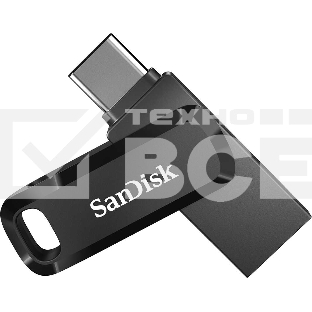 Флешка USB Sandisk 128Gb Ultra Dual Go SDDDC3-128G-G46 USB3.1 черный