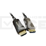 Кабель аудио-видео Digma HDMI 2.0 AOC HDMI (m)/HDMI (m) 20м. позолоченные контакты черный, фото2