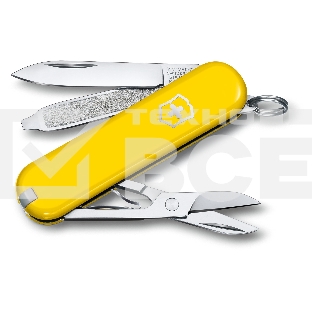 Нож перочинный Victorinox Classic Sunny Side (0.6223.8G) 58мм 7 функций карт.коробка