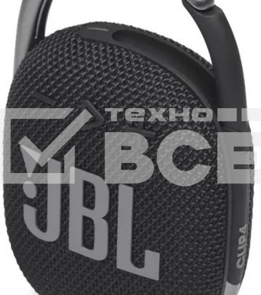 Портативная акустическая система JBL CLIP 4, черный