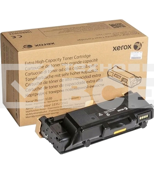 Картридж лазерный Xerox 106R03623 черный для Xerox WC 3330/3335/3345 MFP 15000 стр.(Channels)
