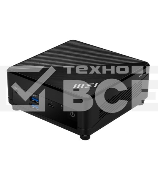 Неттоп/платформа MSI Cubi 5 12M-067BRU i5 1235U (1.3) Iris Xe noOS GbitEth WiFi BT 65W черный (936-B0A811-067)