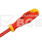 Отвертка диэлектрическая Сибртех PH0 х 75 мм, до 1000 В, двухкомпонентная рукоятка, фото4