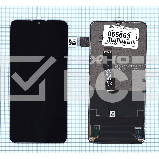 Дисплей для Huawei P30 lite, Nova 4e COG черный