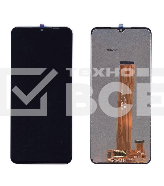 Дисплей для Samsung Galaxy A12 SM-A125F/DSN в сборе с тачскрином (TFT) черный