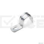 Скоба крепежная однолапковая СМО d19-20мм метал. оцинк. (уп.100шт) Fortisflex 49120, фото2