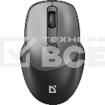 Мышь беспроводная Defender Feam MM-296 черный, 1600 dpi, радиоканал, USB, кнопки - 4, фото2