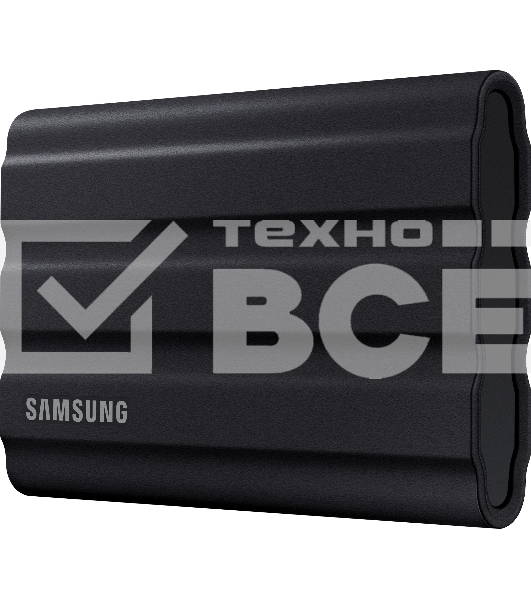 Твердотельный диск Samsung T7 Shield External 4Tb BLACK USB 3.2 (MU-PE4T0S/WW)