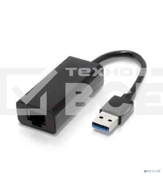 Адаптер сетевой ORIENT U3L-1000N, USB 3.0 Gigabit Ethernet Adapter, RTL8153 chipset, 10/100/1000 Мбит/с, поддержка Win10, Linux, MAC OS