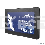 Накопитель SSD Netac SA500, 128Gb, SATA III, 2.5