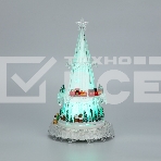 Фигура светодиодная на подставке Neon-night Новогодний поезд с мелодией 30,5 см, RGb, фото 1