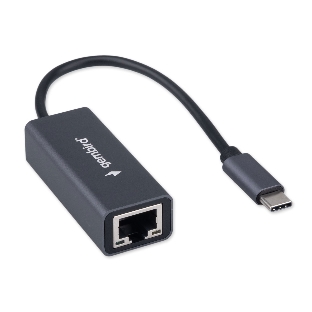 Сетевой адаптер Ethernet Gembird NIC-U12, Type-C USB 3.0 - 2.5 Gigabit Ethernet adapter, алюминий, RTL8156B