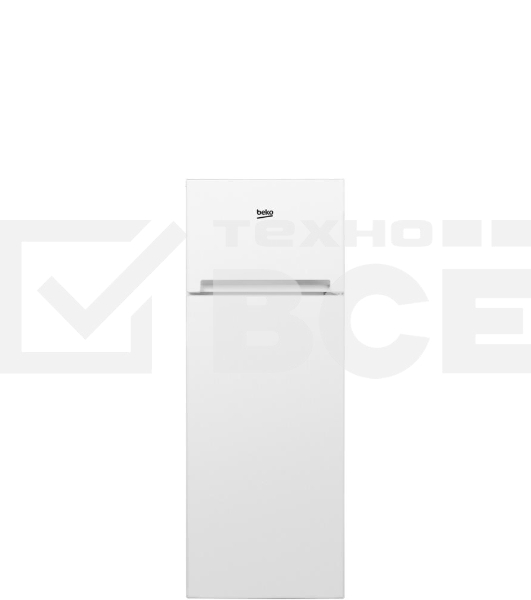 Холодильник Beko RDSK240M00W белый двухкамерный 177/46л морозилка сверху