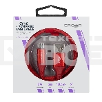 Кабель Crown USB - USB Type-C CMCU-3103C red, фото2