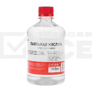 Флюс для пайки Rexant, ПАЯЛЬНАЯ КИСЛОТА, 500 мл, флакон