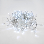 Гирлянда «Кластер» 10 м, 400 LED, прозрачный ПВХ, IP65, соединяемая, цвет свечения белый NEON-NIGHT, фото3