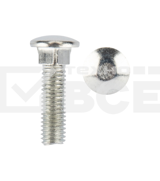 Болт мебельный KRANZ DIN 603, 8х30, короб (25 шт./уп.)
